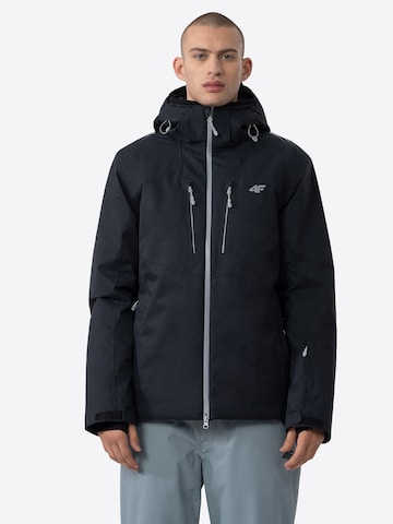 Veste de sport 4F en noir : devant