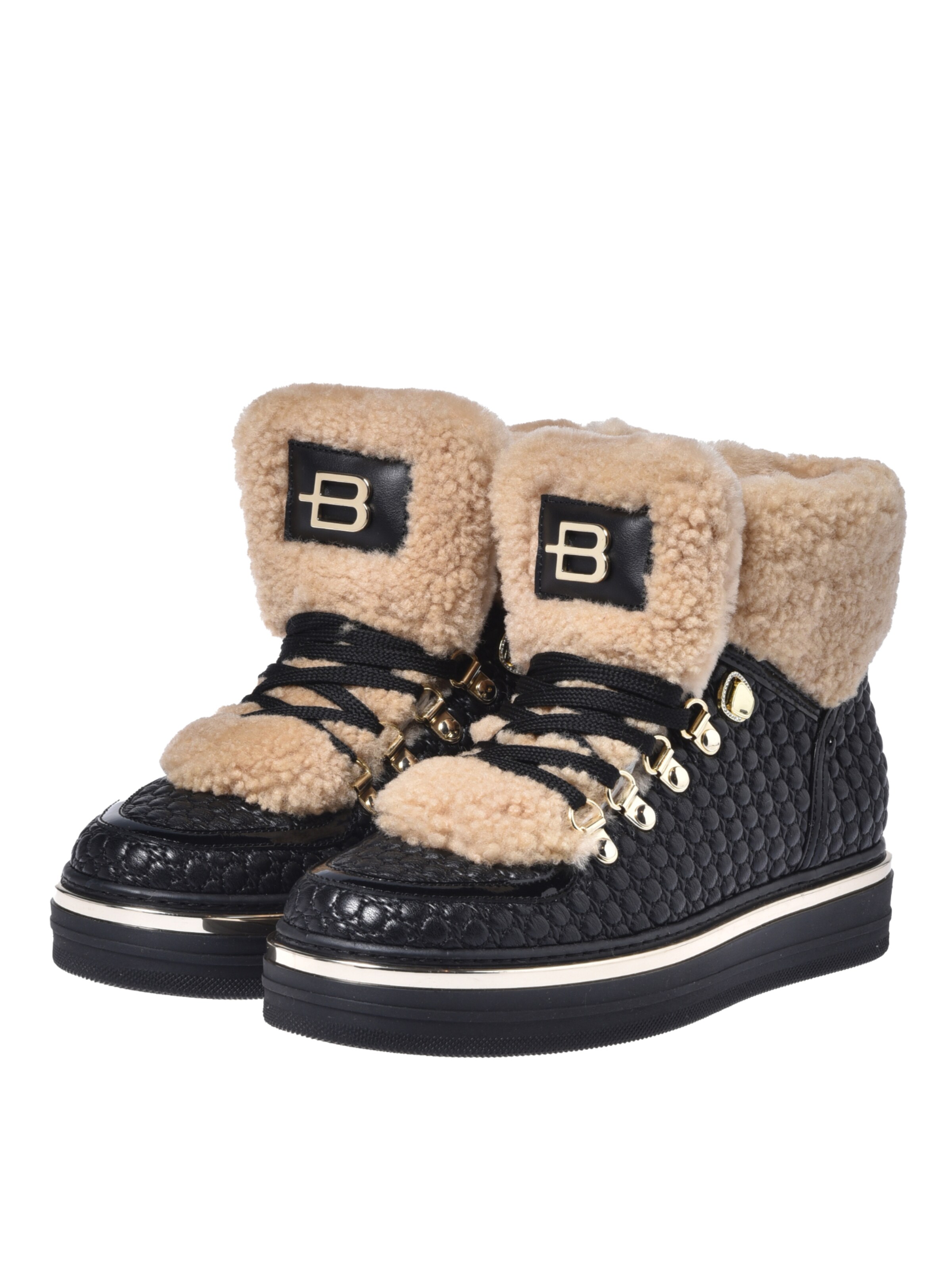 BALDININI High-top trainers in Black