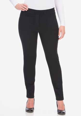 KjBRAND Skinny Jeggings in Black: front