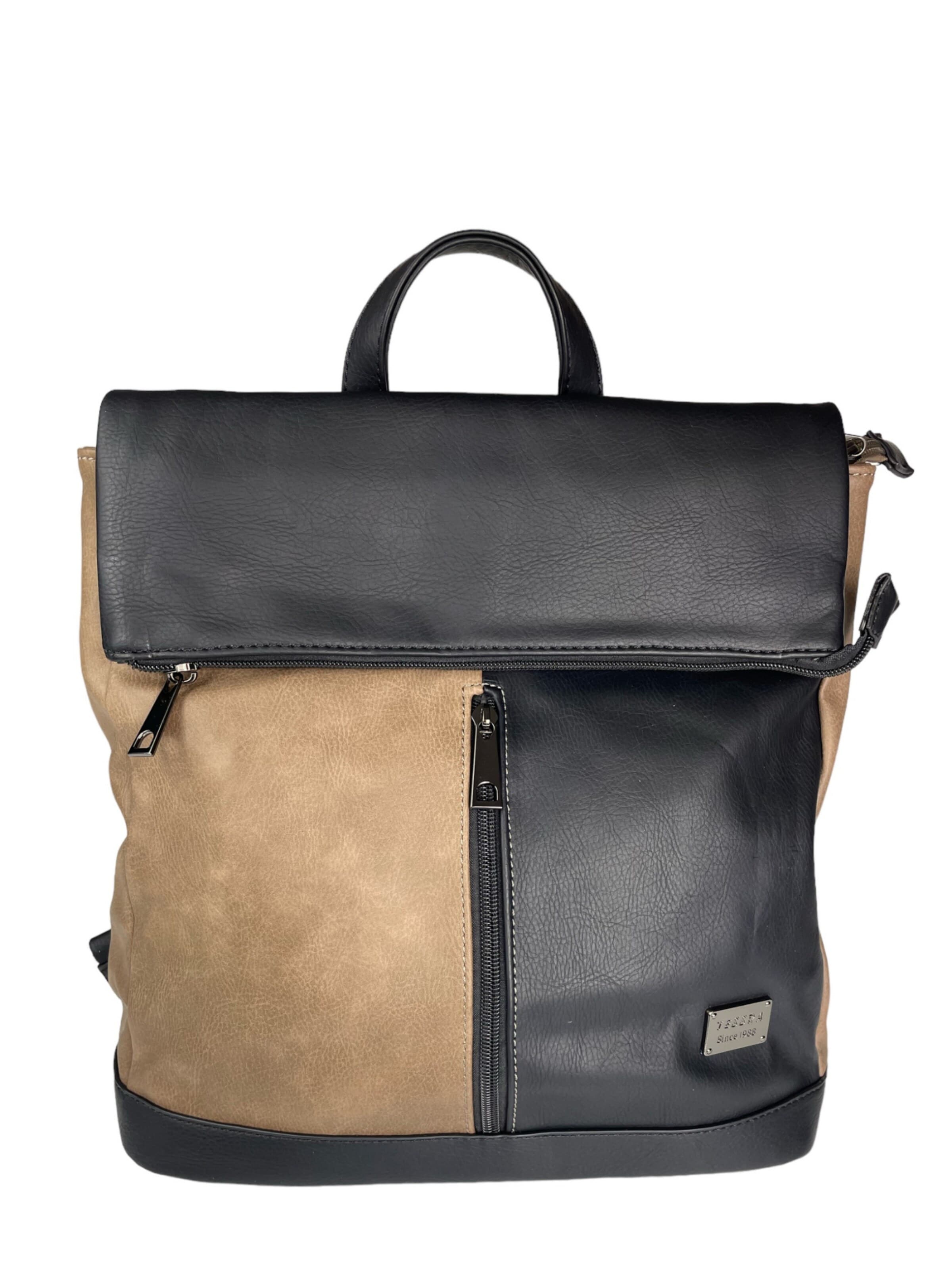 Zaino '2in1 Rucksacktasche' di Kumixi in verde: frontale