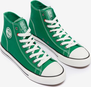 BIG STAR High-Top Sneakers ' NN174297 ' in Green