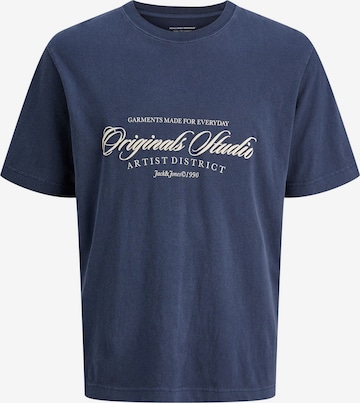 T-Shirt Jack & Jones Plus en bleu : devant