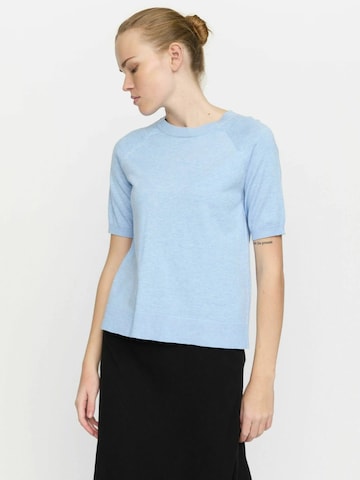 Pull-over 'Marla' Soft Rebels en bleu : devant