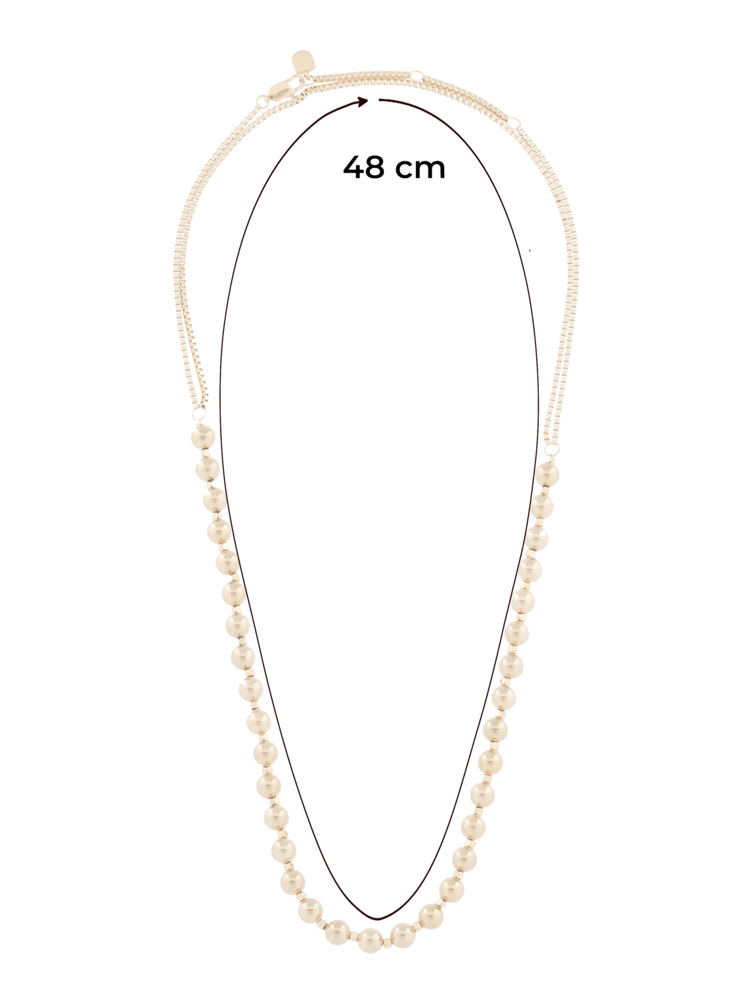 FOSSIL Kette in Gold