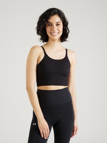 Bally Bustier Sport-BH 'LIZ' in Schwarz: Vorderseite