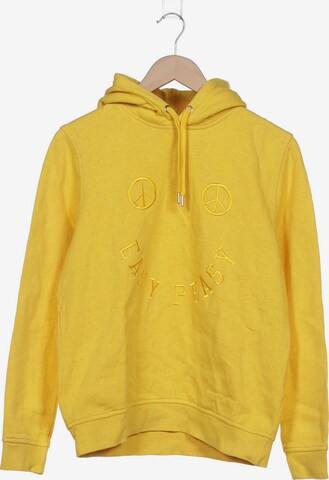 GANNI Sweatshirt & Zip-Up Hoodie in M in Yellow: front