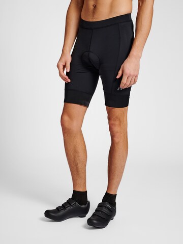 Coupe slim Pantalon de sport Newline en noir : devant