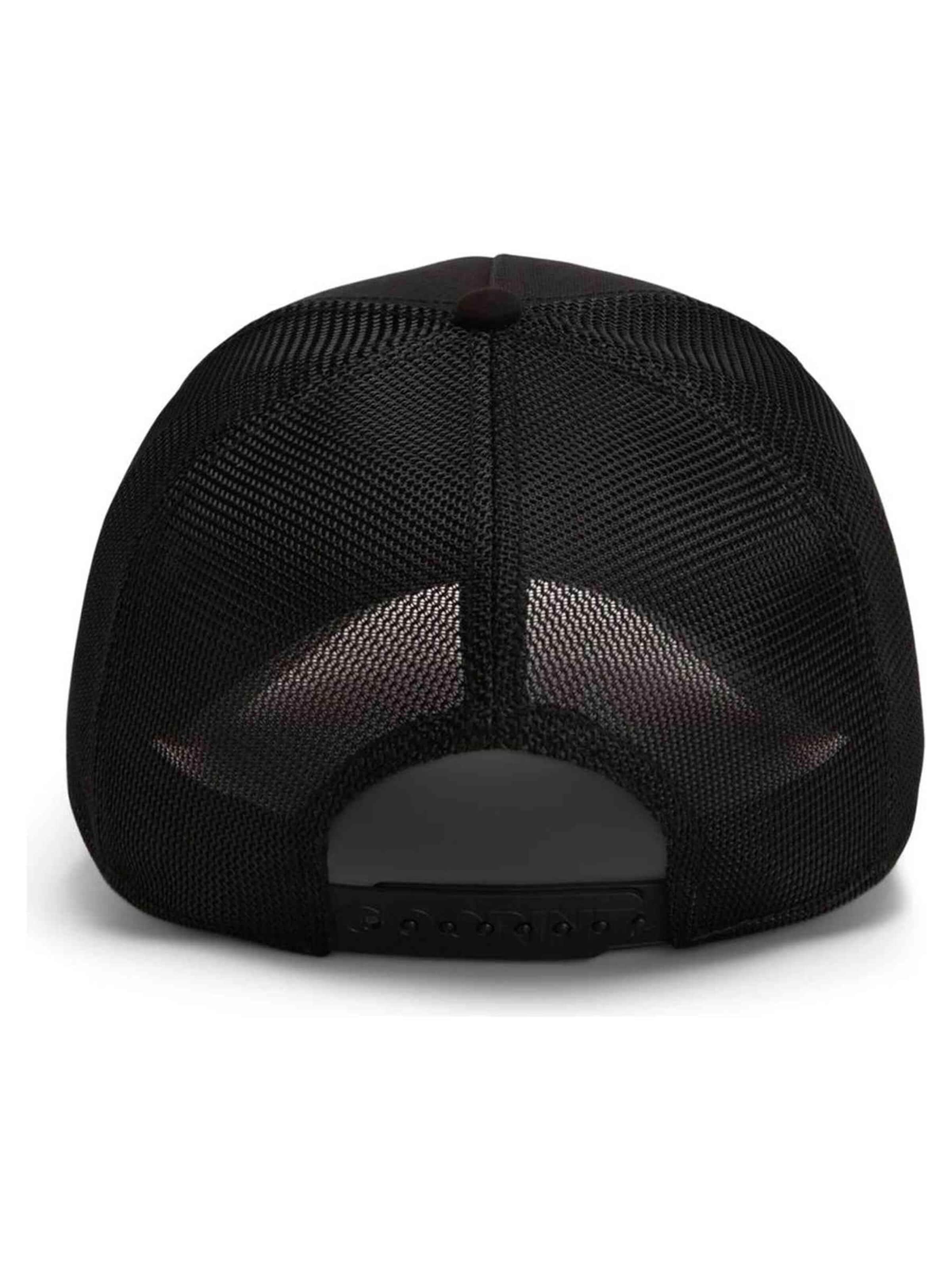 GOORIN Bros. Pet 'Gorra goorin bros negra calavera calceled suede skull trucker cap' in Zwart