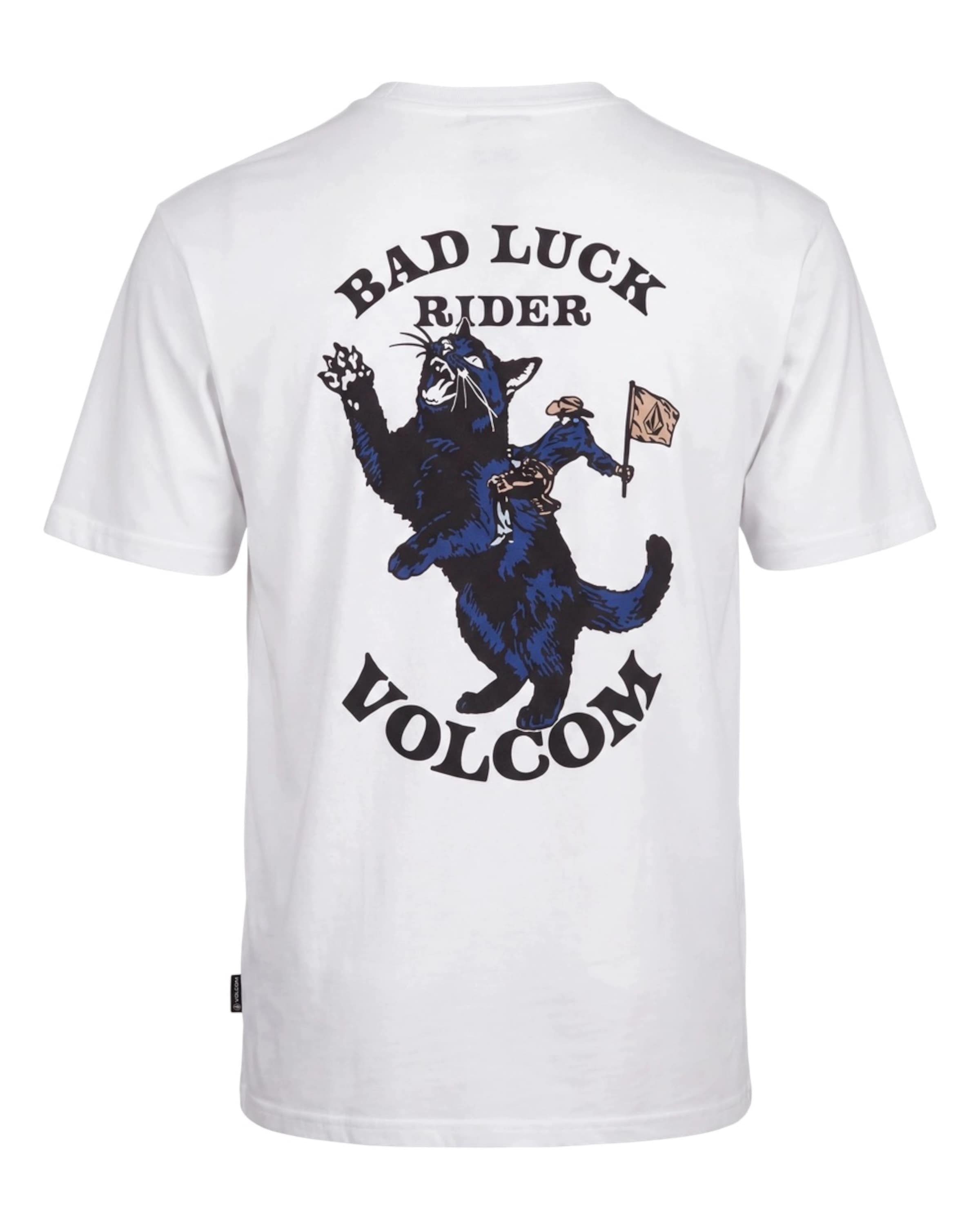 Volcom Shirt 'Bad Luck' in Wit
