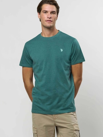 U.S. POLO ASSN. Regular Fit Skjorte ' Arjun ' i gul: forside