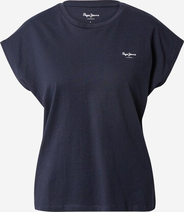 T-shirt 'Bloom' Pepe Jeans en bleu : devant