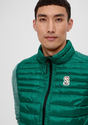 Gilet s.Oliver en vert