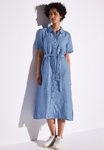 STREET ONE Shirt Dress in Blue