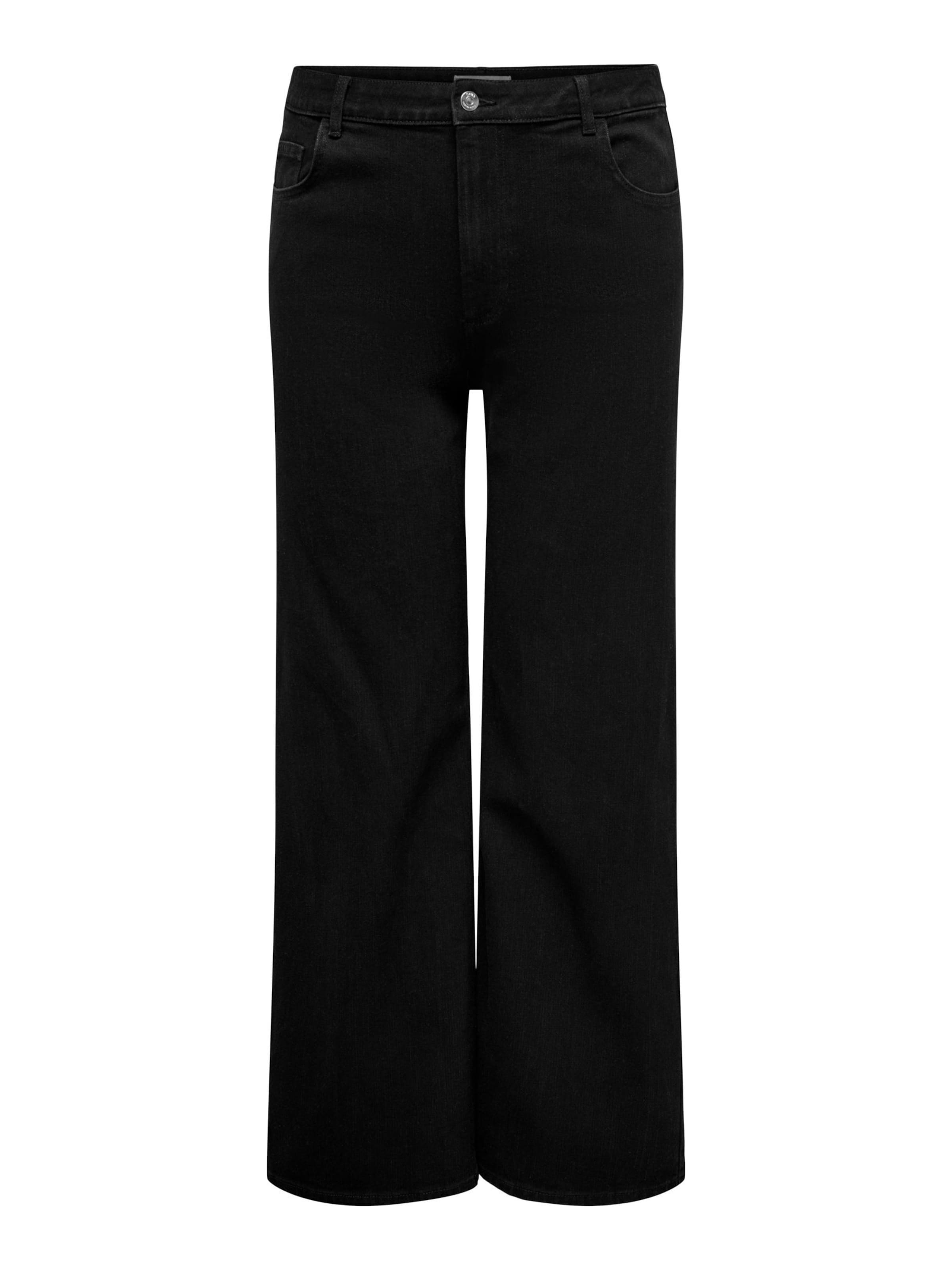 ONLY Carmakoma - Vaquero 'CARBilly' en negro: frente