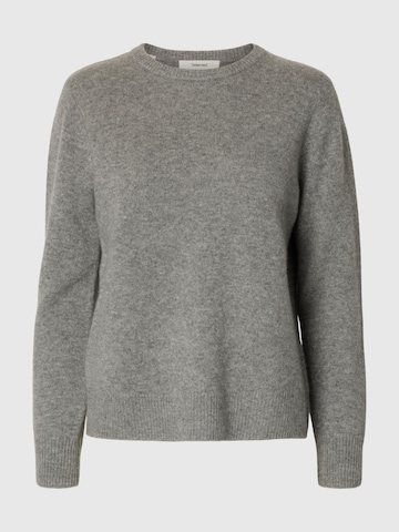 SELECTED Sweater in Grey