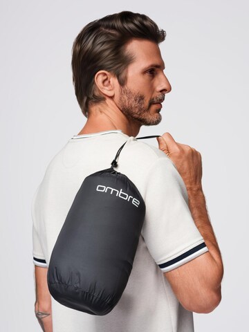 Ombre Winterjas 'OM-JALP-0295' in Zwart