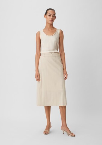 COMMA Rock in Beige: Vorderseite