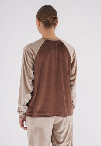 FRESHLIONS Sweatshirt 'Sally' in Brown