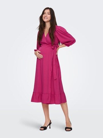 Only Maternity Kleid in Pink