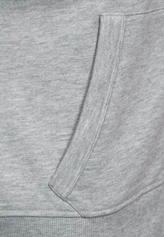 Street One MEN Zip-Up Hoodie in Grey