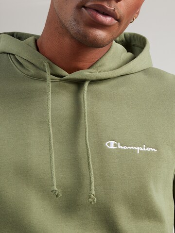 Champion Authentic Athletic Apparel Sweatshirt in Green