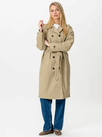 Manteau mi-saison ' Linea Trenchcoat ' TEESHOPPEN en beige