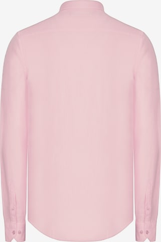 Giorgio di Mare Regular fit Button Up Shirt 'Mendy' in Pink