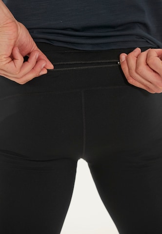 ENDURANCE Skinny Sportbroek 'Tranny' in Zwart