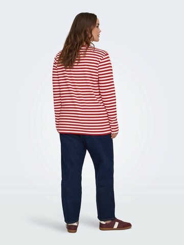 ONLY Carmakoma Футболка 'CARBODIL' в Красный