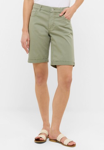 Angels Slimfit Broek in Groen: voorkant