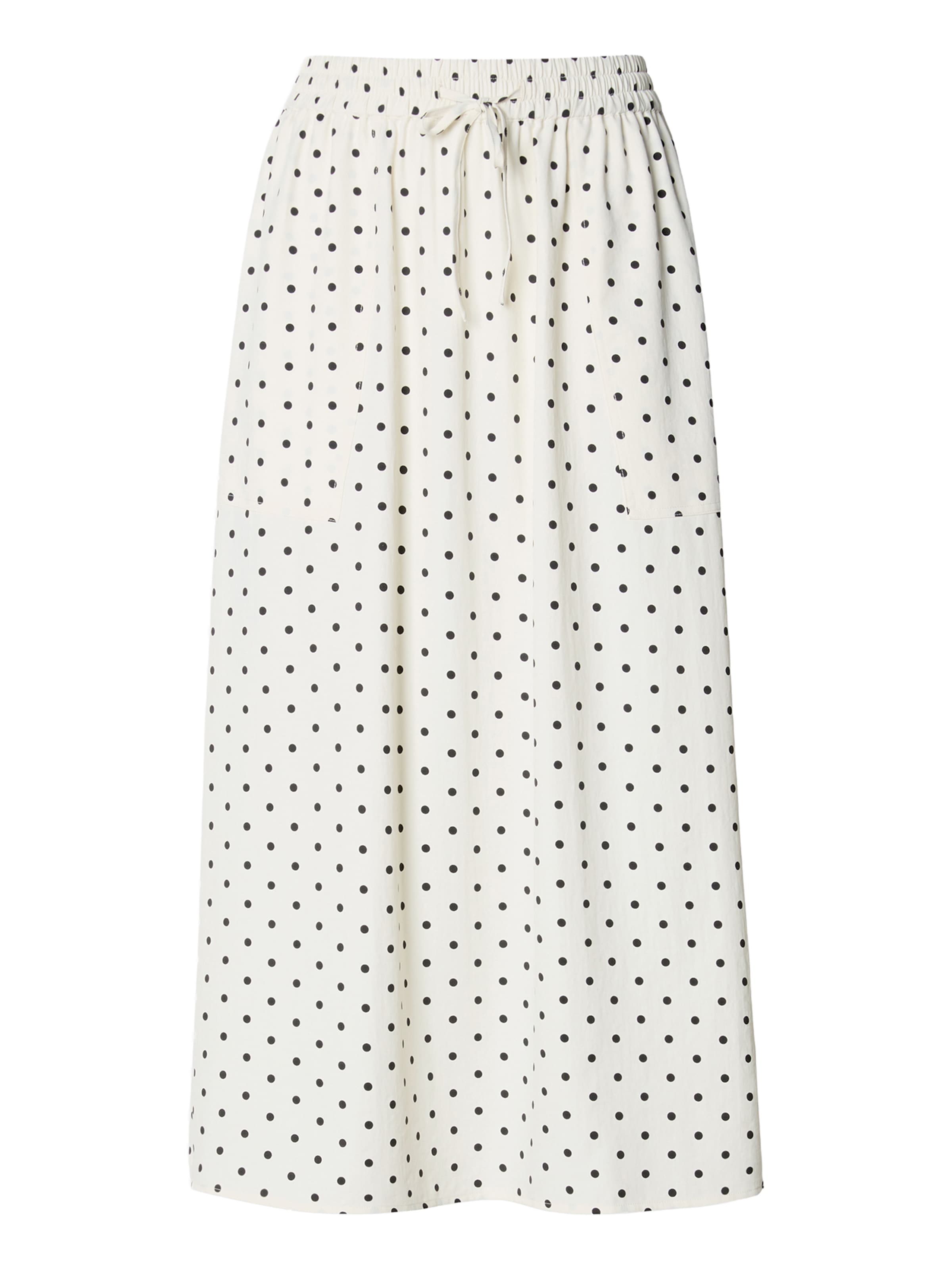 Jupe 'Akane' Lollys Laundry en blanc : devant