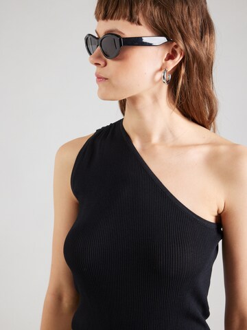 Top in maglia 'RISORSA' di Max Mara Leisure in nero