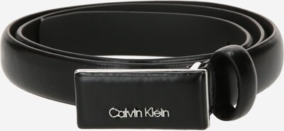 Calvin Klein Bälte i svart / silver, Produktvy