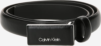 Calvin Klein Ceinture en noir / argent, Vue avec produit