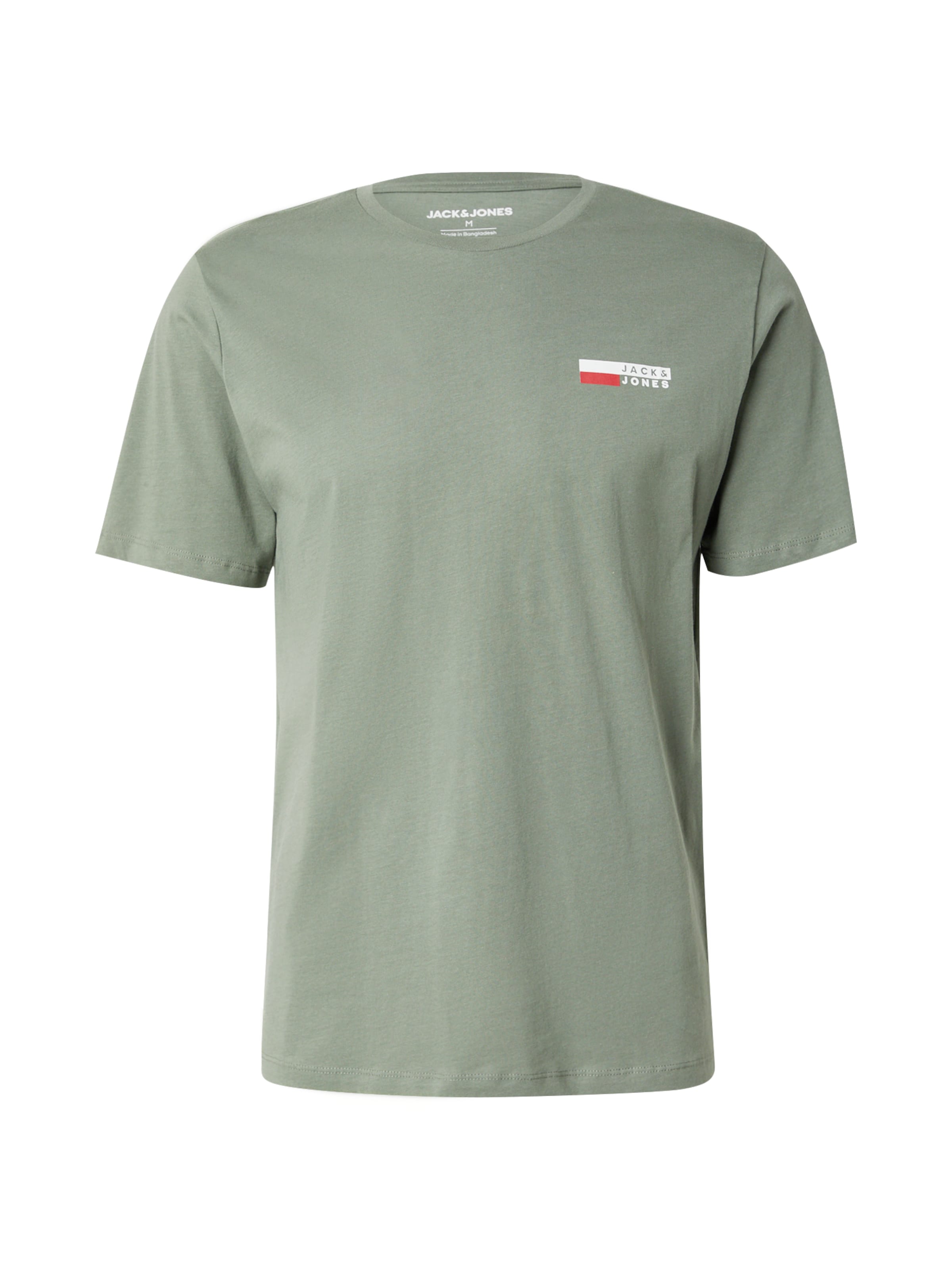 T-Shirt JACK & JONES en vert : devant