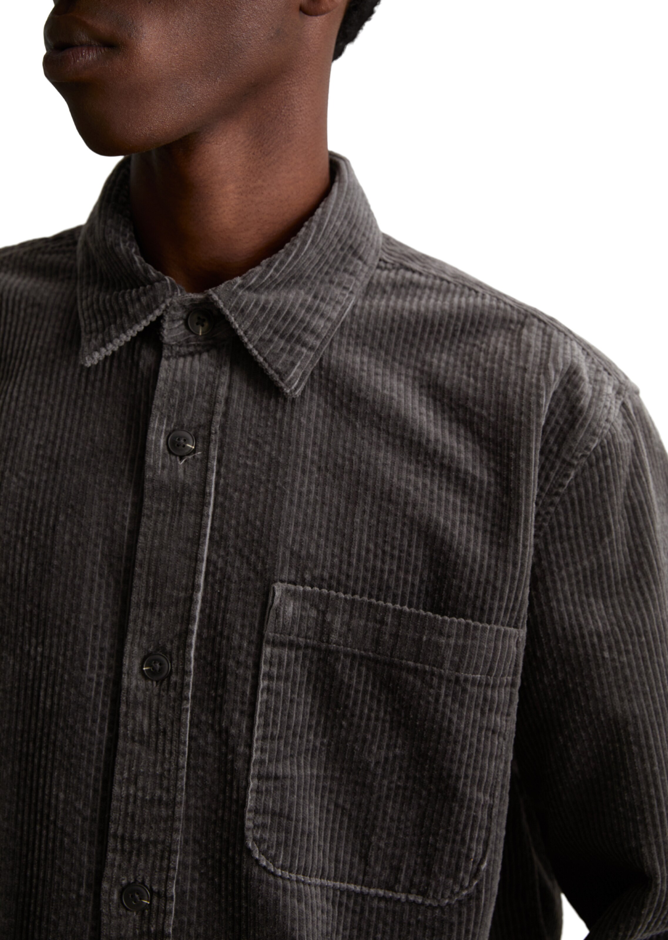 Coupe regular Chemise Marc O'Polo DENIM en gris