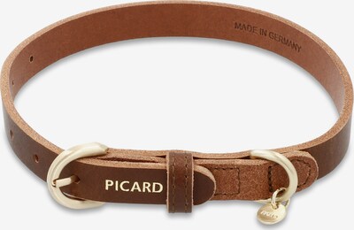 Picard Hundehalsband 'Susi' in braun / gold, Produktansicht
