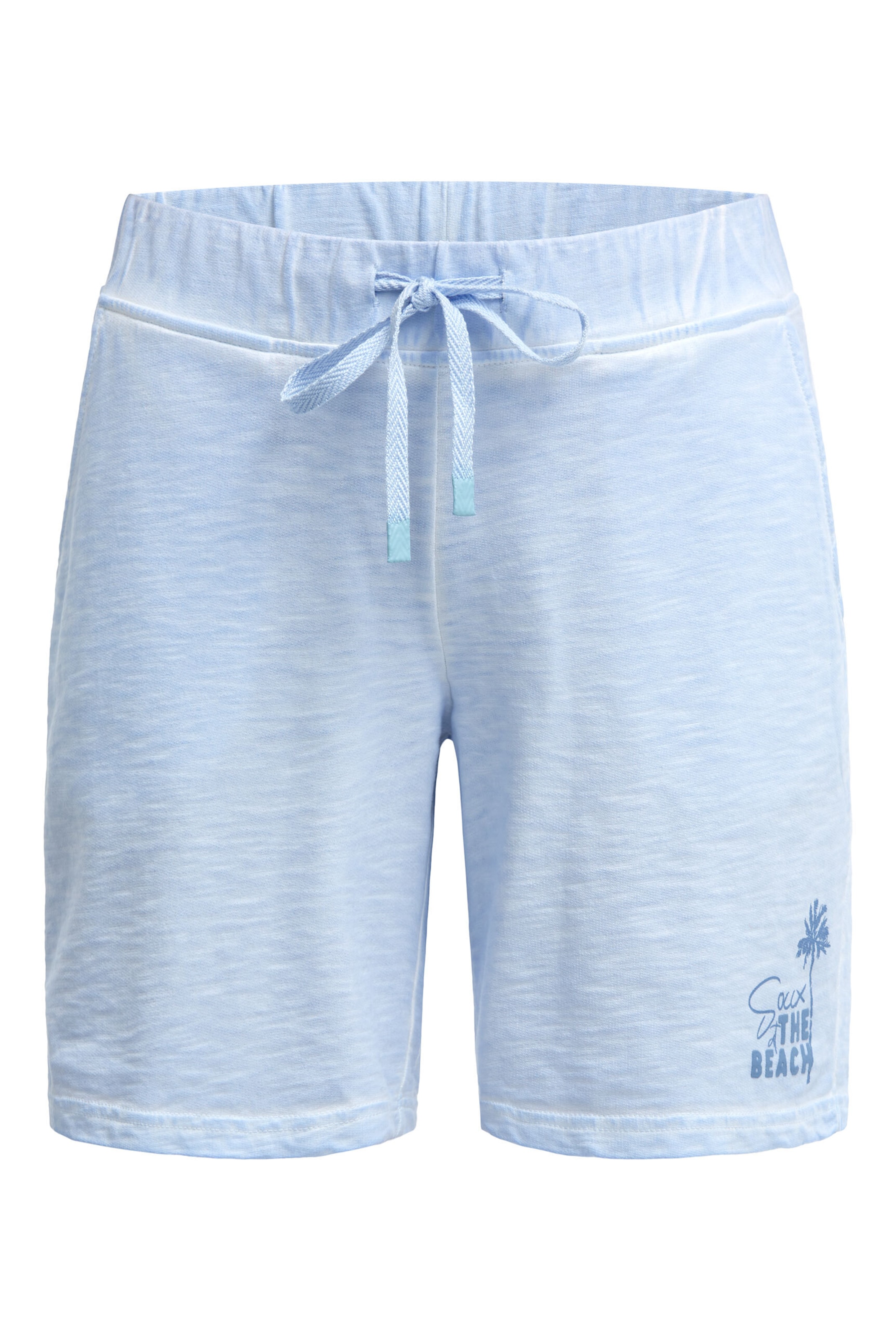Soccx Loosefit Sweatshorts in Blau: Vorderseite