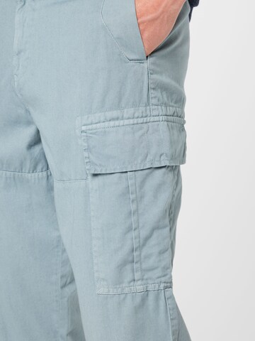 BURTON MENSWEAR LONDON Дънки Tapered Leg Карго панталон в синьо