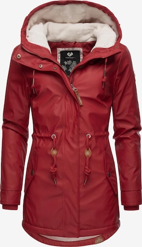 RagwearTehnička jakna 'Monadis Rainy' - crvena boja