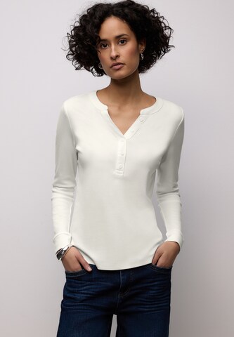 STREET ONE Shirt in White: front