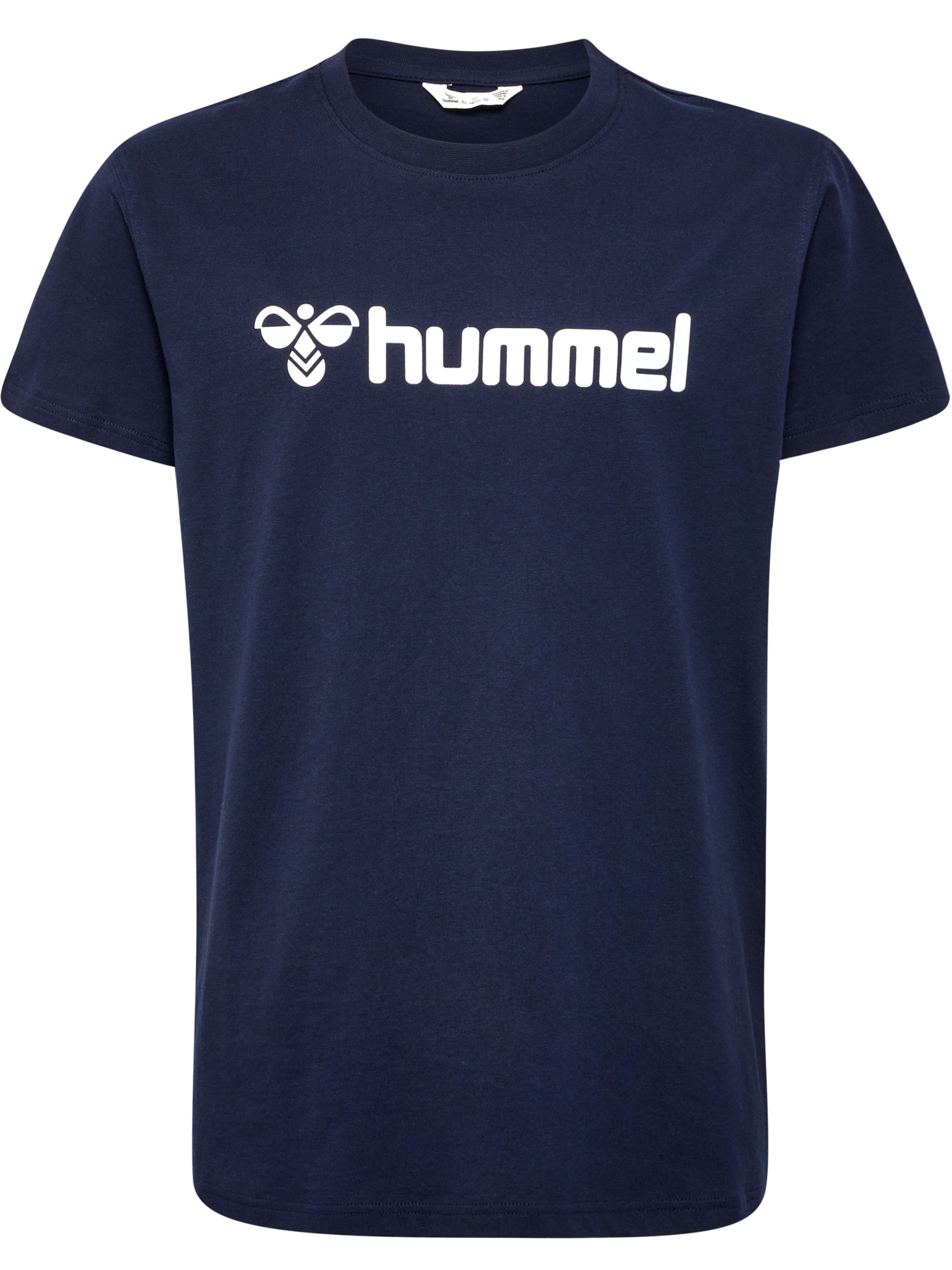 Hummel Shirt 'Go 2.0' in 116 in Marine blue / White, Item view