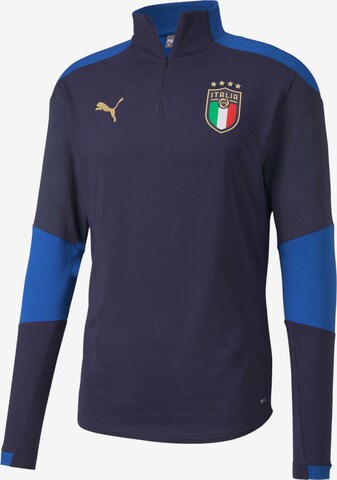 PUMA Sportsweatshirt 'Italia' in Blau: predná strana
