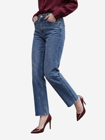 My fashion - Regular Calças de ganga em azul: frente