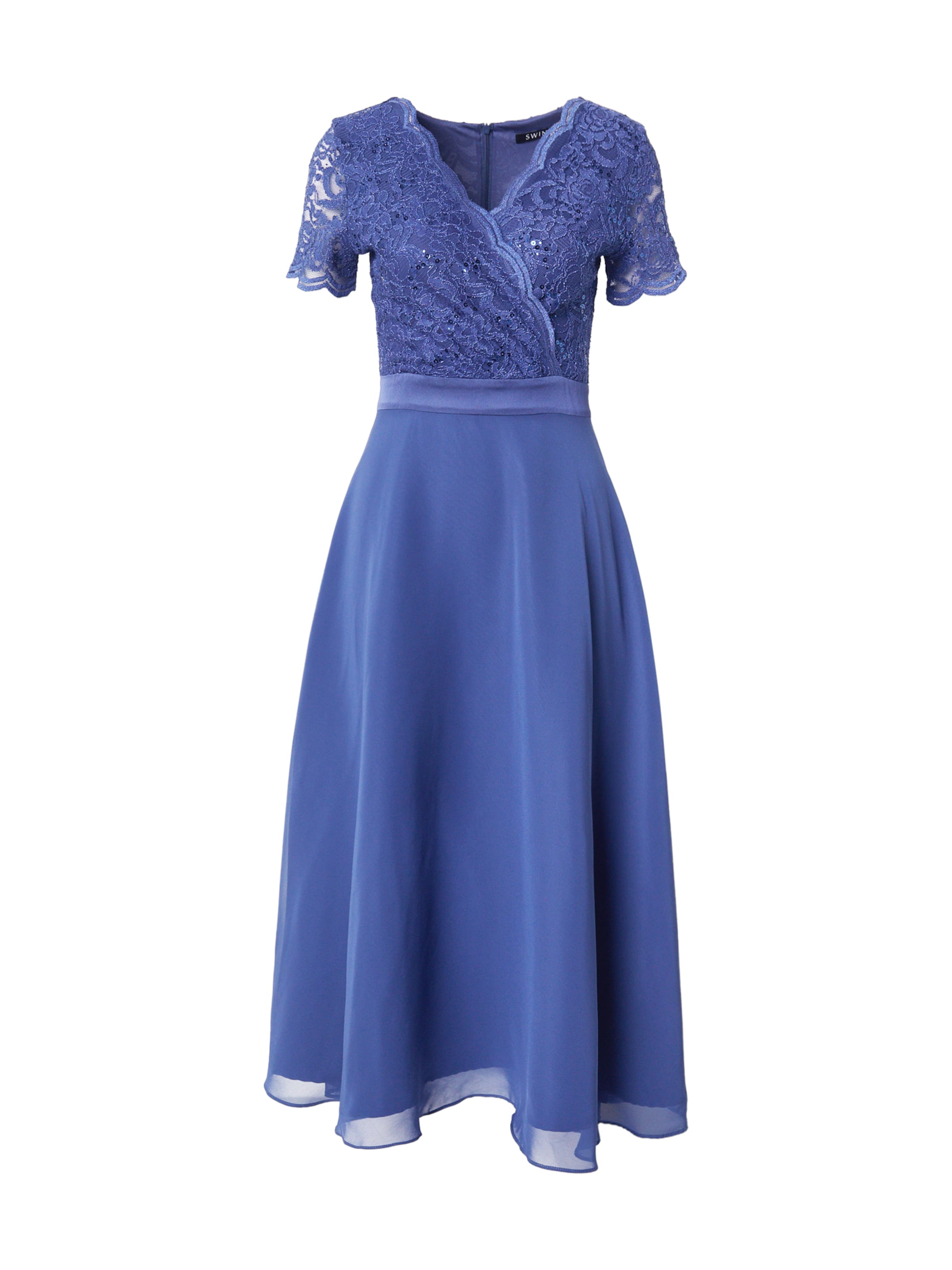 SWING Коктейльное платье в Синий: спереди