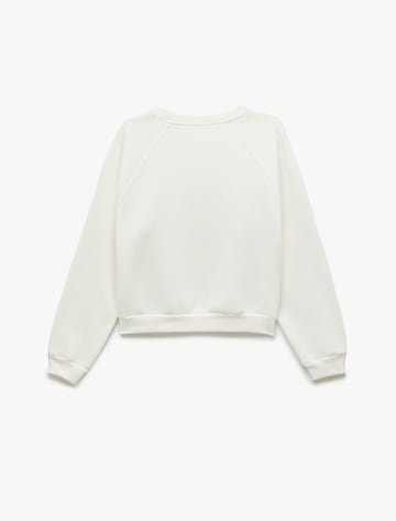 Koton Sweatshirt in Weiß