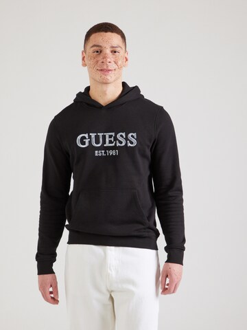 Felpa 'Beau' di GUESS in nero: frontale