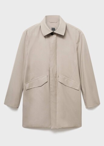 MANGO MAN Between-Seasons Coat 'Area' in Grey