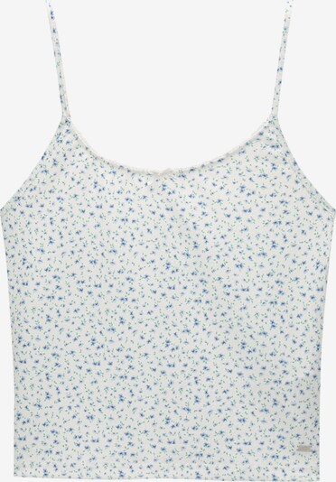 Pull&Bear Top in Turquoise / Sapphire / Light blue / White, Item view