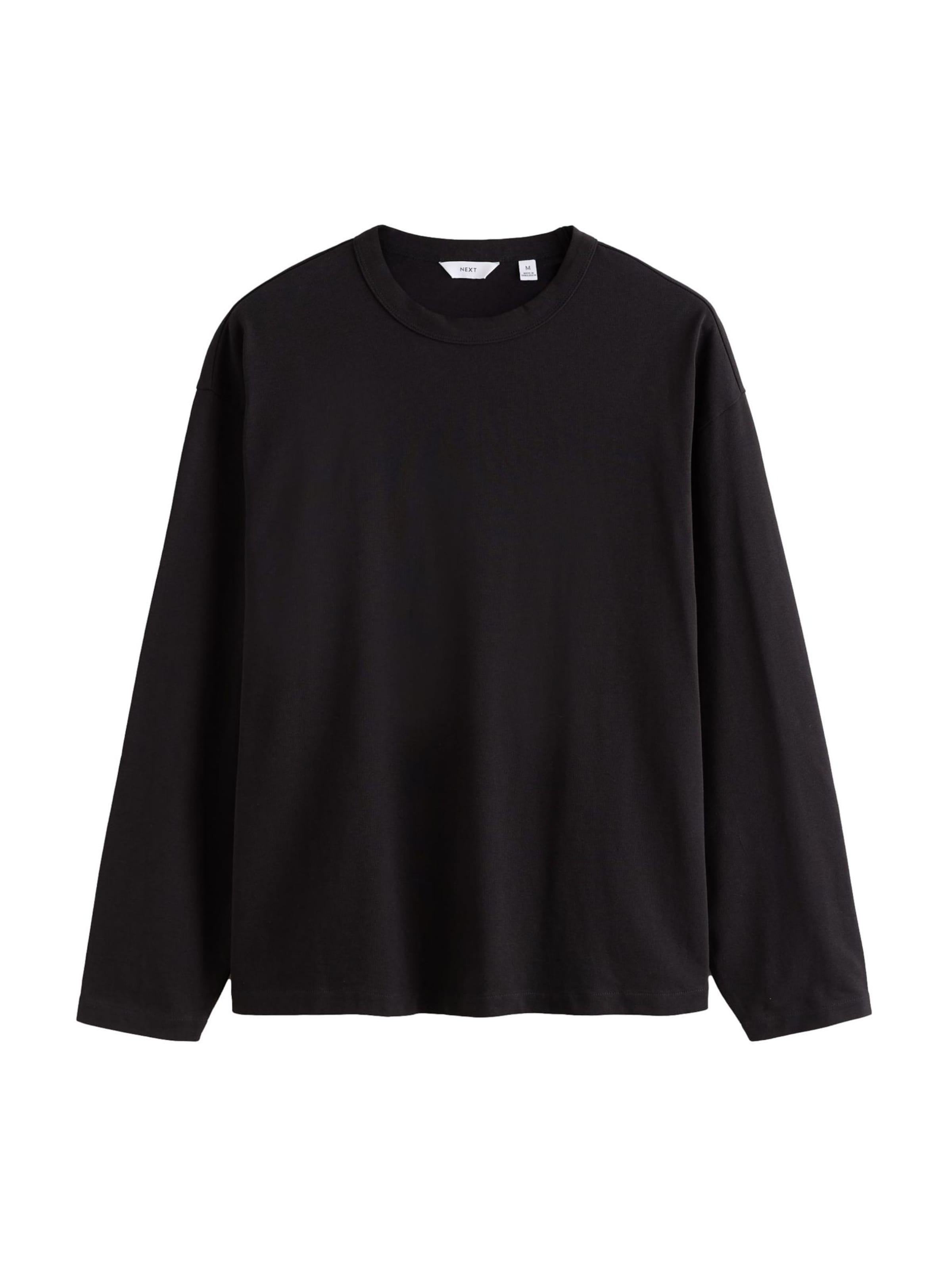 Next - Camiseta en negro: frente